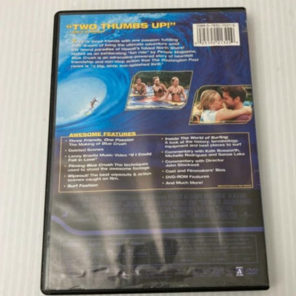 Blue Crush (DVD, 2003, Widescreen) - Picture 4 of 4